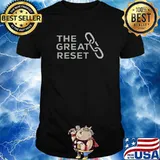 Agenda Global The Great Reset Chains T-Shirt