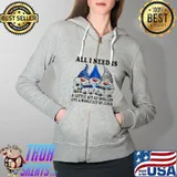 All I Need Is A Little Bit Of Insulin And A Whole Lot Of Jesus Diabetes Awareness Shirt Full Zip Hooded
