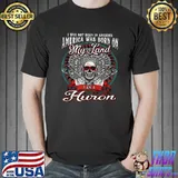 America was born on my land Huron Tribe Native American T-shirt