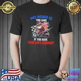 American Flag No Road Is Too Long If You Have Your Love Company Shirt Unisex