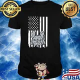American Flag Usa French Bulldog 4th of July T-Shirt