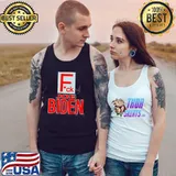 Anti Biden F Joe Biden Football Chant Tank Top