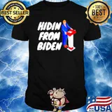 Anti Biden social club and hidin from Biden shirt