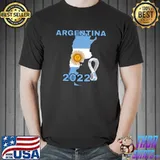 Argentina Soccer Team World Cup 2022 Classic T-Shirt Unisex