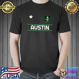 Austin Soccer Team Jersey - Mini ATX Badge Premium T-Shirt