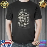 Aztec Skull Rack Mayan Halloween T-Shirt