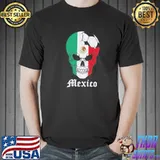 Backwoods Mexico Skull Flag Shirt