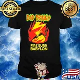 Bad brains fire burn babylon shirt