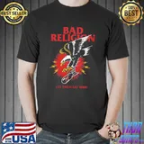 Bad Religion Eagle Let Them Eat War Punk Rock shirt