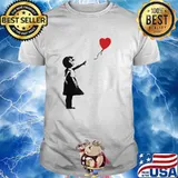 Banksy - Girl with Balloon Essential T-Shirt