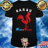 Barbu made in france chicken shirt