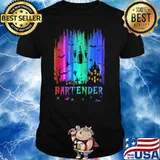 Bartender Halloween Colorful shirt