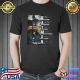 Batman Ben Afflegk Adam West Christian Bale Michael Keaton Signatures shirt