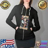 BE WISE Be BRave Coraline s Full Zip Hooded