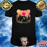 Bear Grizzly Mountain View T-Shirt