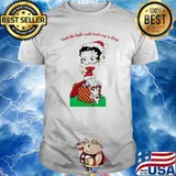 Betty Boop Deck the halls with boop oop a doop Christmas shirt