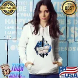 Bigfoot riding Dinosaurs happy 4th of July s Hoodie