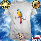 Birdwatching, Bird Lover T-Shirt Parrot Bird T-Shirt
