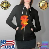 Black Adam Design Shirt Full Zip Hooded