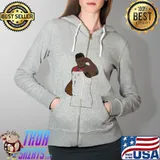 Black Man Zion Williamson Shirt Full Zip Hooded