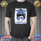 Bleached T1d Type One Diabetes Awareness Messy Bun Hair T-Shirt Unisex
