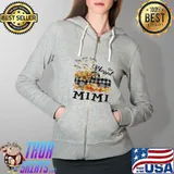 Blessed Mimi Pumpkin Halloween Sunflower Shirt Full Zip Hooded