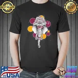 Bordeaux Indian Elephant Shirt Unisex