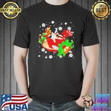 Border Collie Christmas Dog Shirt Unisex