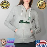 Boston Celtics Ovo X Nba Celtics Shirt Full Zip Hooded