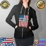 Brandon Tee Let's Go Brandon Funny Men Women T-Shirt Full Zip Hooded
