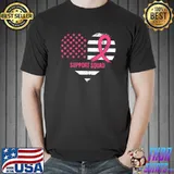Breast Cancer Support Squad Pink Ribbon T-Shirt