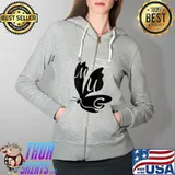 Butterfly everyone wants to be remember T-Shirt Full Zip Hooded