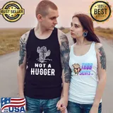 Cactus Not A Hugger Shirt Tank Top