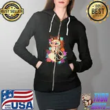 Calavera Fox Shirt Full Zip Hooded