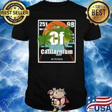 Californium Element, Palms and Sunset Periodic Table Element T-Shirt