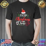 Camp Nurse Christmas Crew Cute Xmas T-s Unisex