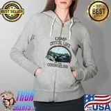 Camp Retro 1980 Cr[Crystal] Lake Counselor Limited Edition T-Shirt Full Zip Hooded