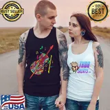 Cello Text Mozart Beethoven Orff Verdi Colorful Shirt Tank Top