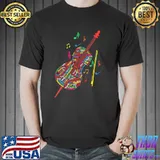 Cello Text Mozart Beethoven Orff Verdi Colorful Shirt Unisex