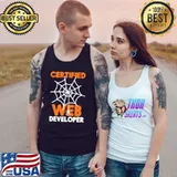Certified Web Developer Geek Halloween Costume Alternative T-Shirt Tank Top