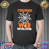 Certified Web Developer Geek Halloween Costume Alternative T-Shirt