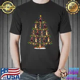 Charleston Dance Xmas Lighting Charleston Christmas Tree T-shirt