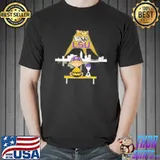 Charlie Brown And Snoopy Lsu Tigers Football Shirt