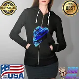Chevy Corvette Z06 Shirt Full Zip Hooded