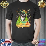 Chihuahua Merry Christmas Tree Gift Shirt Unisex