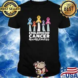 Childhood Cancer Awareness All Ribbons T-Shirt