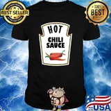 Chili Sauce Ketchup Mustard Relish Matching Halloween Costume T-Shirt