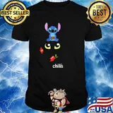 Chilis Lilo And Stitch How to Train Your Dragon Disney Shirt