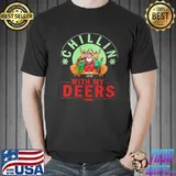 Chilling With My Dears Xmas Holidays Christmas Shirt