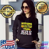 Christian Halloween Nothing is Sweeter than Jesus Halloween T-Shirt